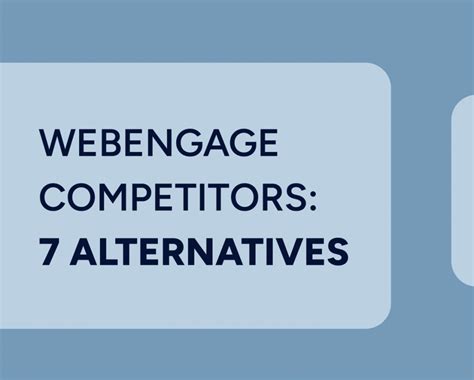 webengage competitors